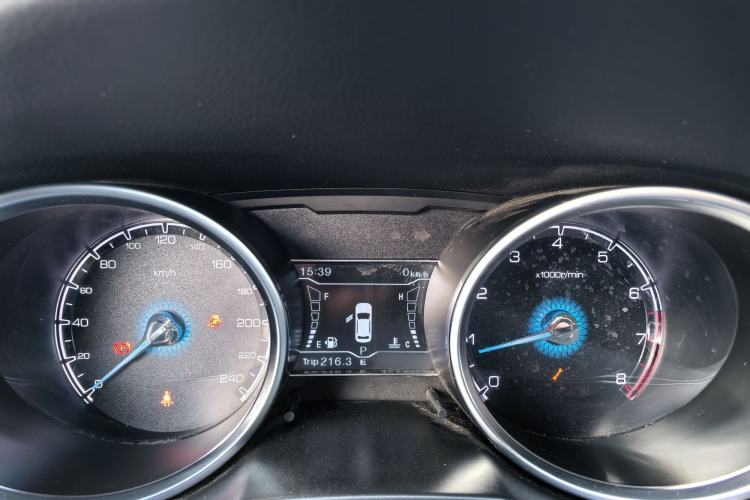 Used Zotye SR7 2016 1.5T CVT Cube Road Edition China V Standard Instrument Cluster