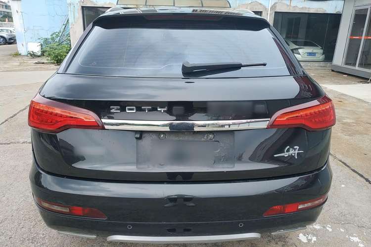 Used Zotye SR7 2016 1.5T Manual Cube Road Edition China V Standard Rear