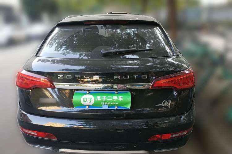 Used Zotye SR7 2016 1.5T CVT Cube Heart Edition China V Standard Rear