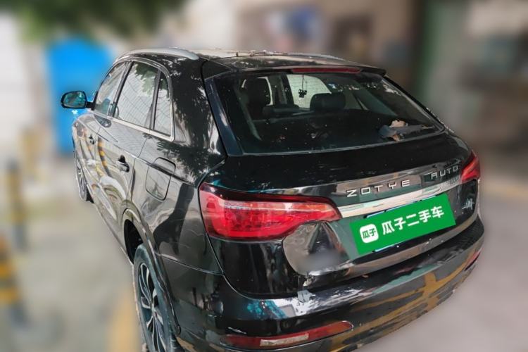 Used Zotye SR7 2016 1.5T Manual Cube Road Edition China V Standard Rear Left 45 Deg