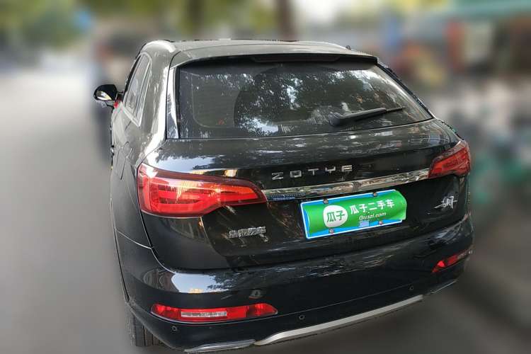 Used Zotye SR7 2016 1.5T CVT Cube Heart Edition China V Standard Rear Left 45 Deg