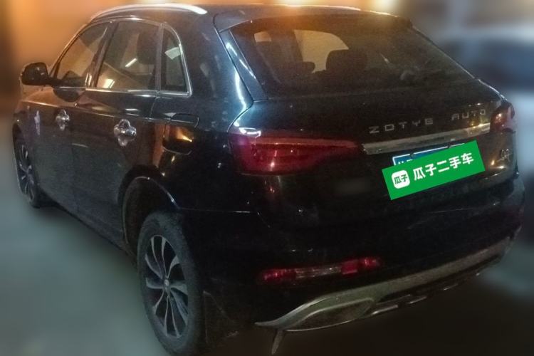 Used Zotye SR7 2016 1.5T CVT Cube Heart Edition China V Standard Rear Left 45 Deg