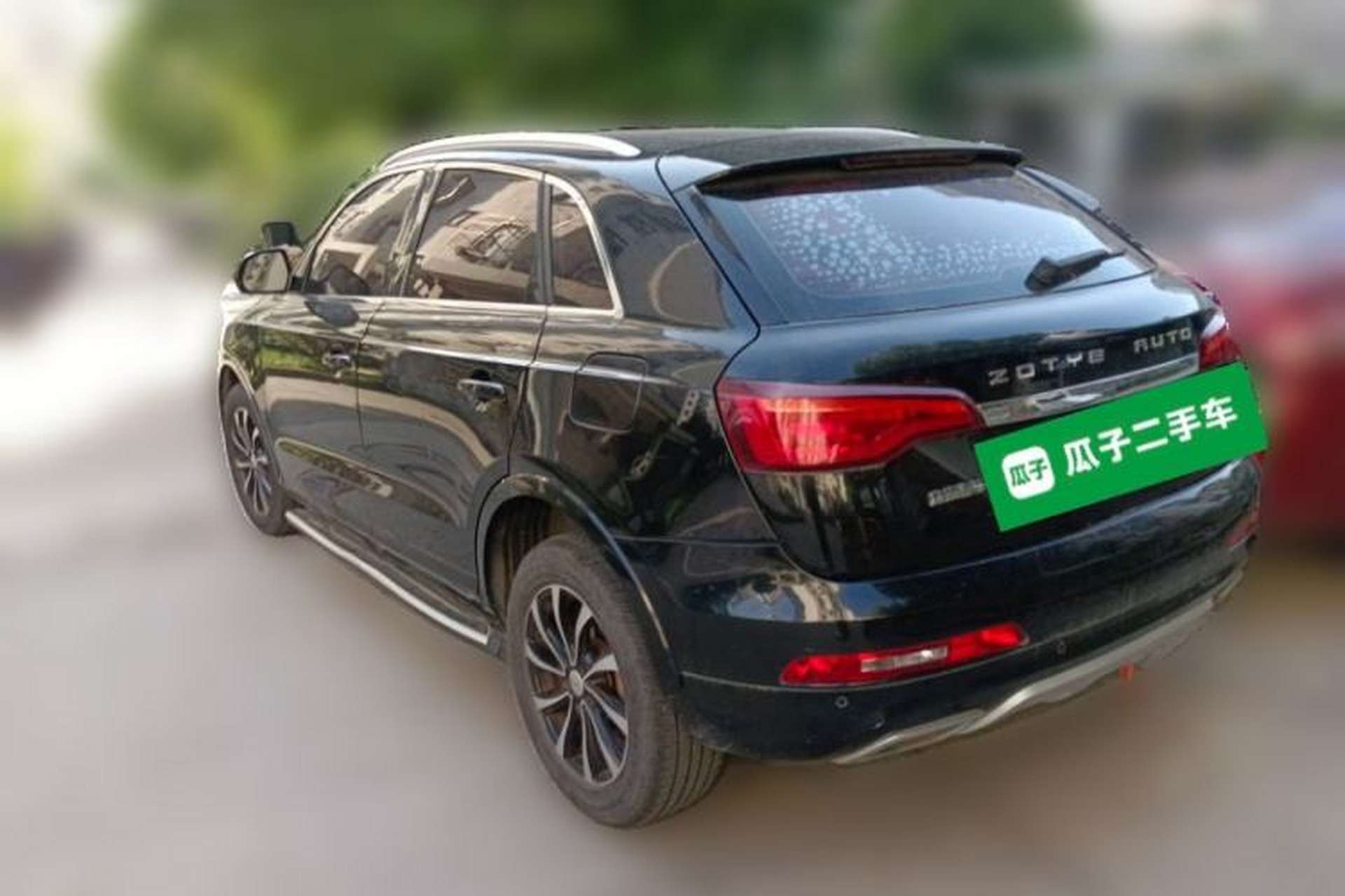 Used Zotye SR7 2016 1.5T CVT Cube Heart Edition China V Standard Rear Left 45 Deg