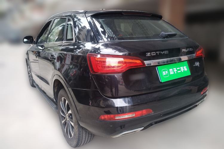 Used Zotye SR7 2016 1.5T CVT Cube Heart Edition China V Standard Rear Left 45 Deg