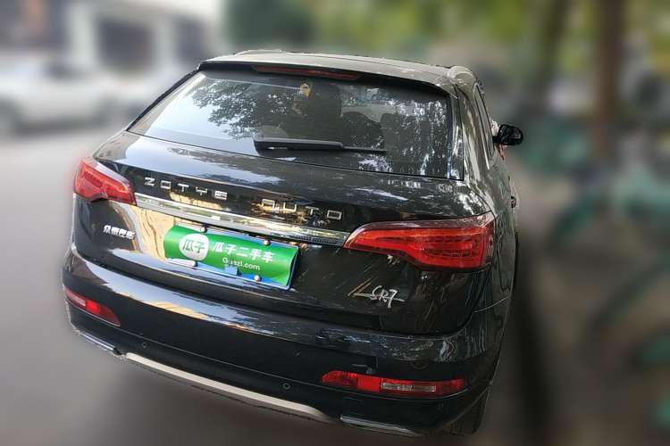 Used Zotye SR7 2016 1.5T CVT Cube Heart Edition China V Standard Rear Right 45 Deg