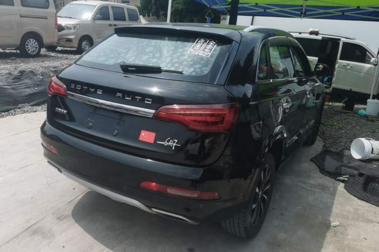 Used Zotye SR7 2016 1.5T CVT Cube Heart Edition China V Standard Rear Right 45 Deg
