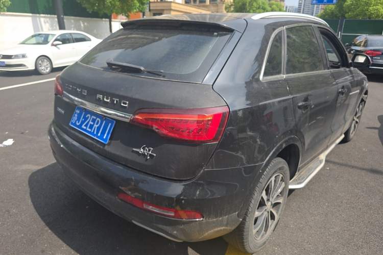 Used Zotye SR7 2016 1.5T CVT Cube Road Edition China V Standard Rear Right 45 Deg