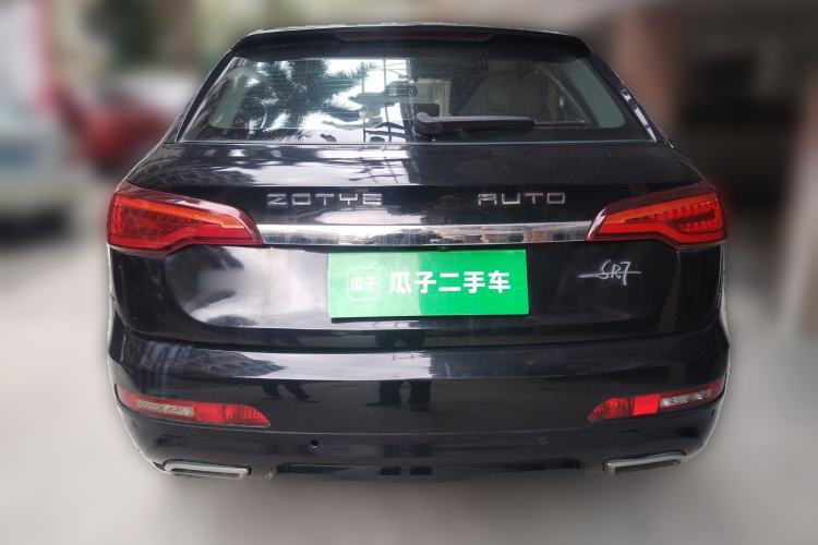 Used Zotye SR7 2016 1.5T CVT Cube Heart Edition China V Standard Rear