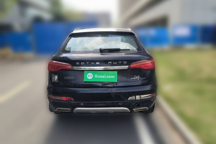 Used Zotye SR7 2016 1.5T CVT Cube Heart Edition China V Standard Rear