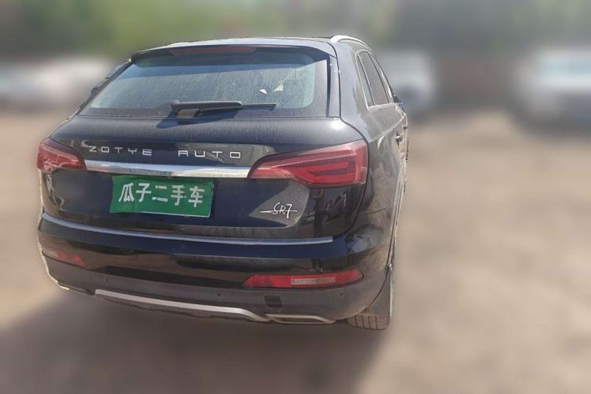 Used Zotye SR7 2016 1.5T CVT Cube Heart Edition China IV Standard Rear
