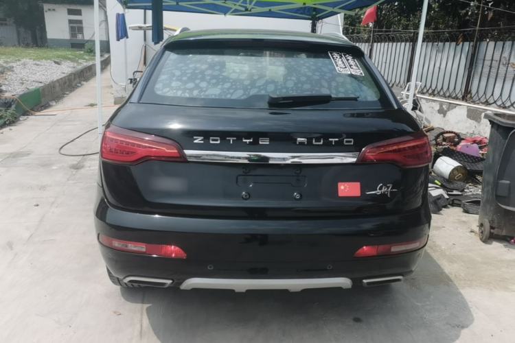 Used Zotye SR7 2016 1.5T CVT Cube Heart Edition China V Standard Rear