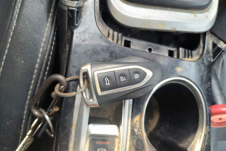 Used Zotye SR7 2016 1.5T CVT Cube Heart Edition China V Standard Vehicle Key
