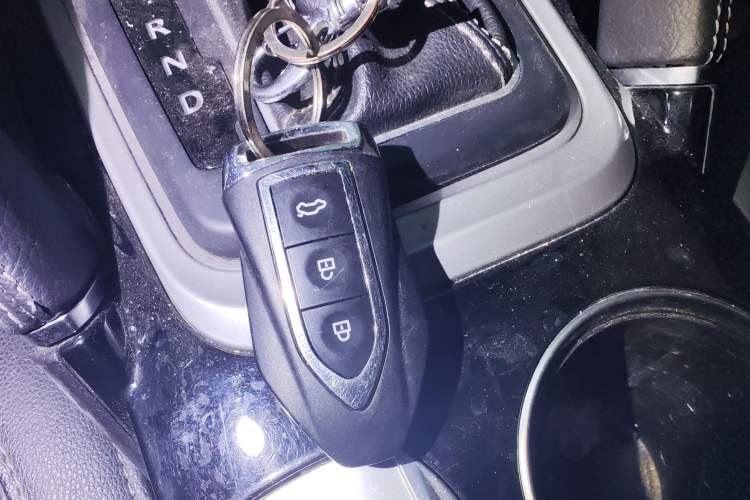 Used Zotye SR7 2016 1.5T CVT Cube Heart Edition China V Standard Vehicle Key