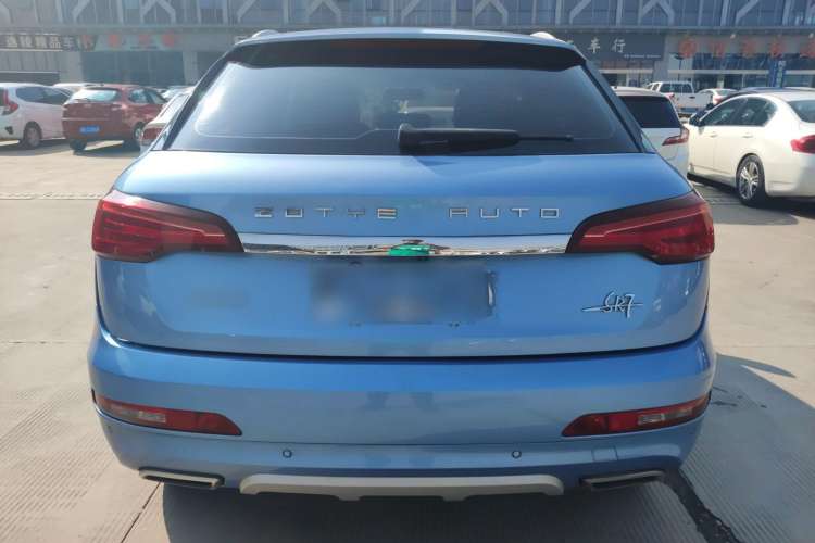 Used Zotye SR7 2016 1.5T CVT Cube Heart Edition China V Standard Rear