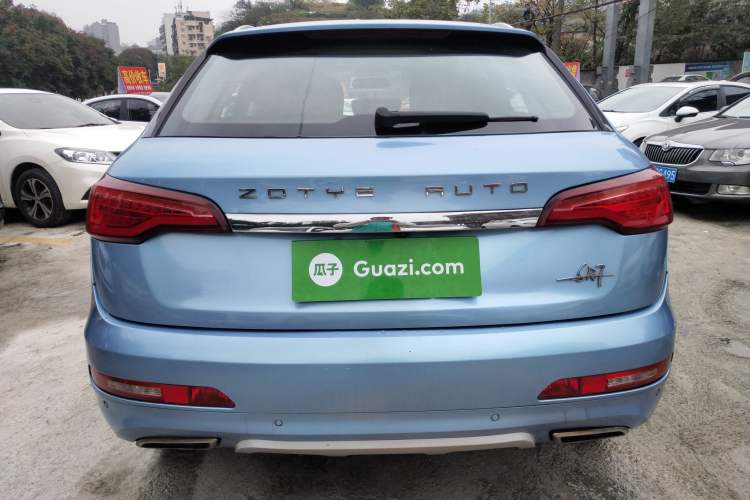 Used Zotye SR7 2016 1.5T CVT Cube Heart Edition China V Standard Rear