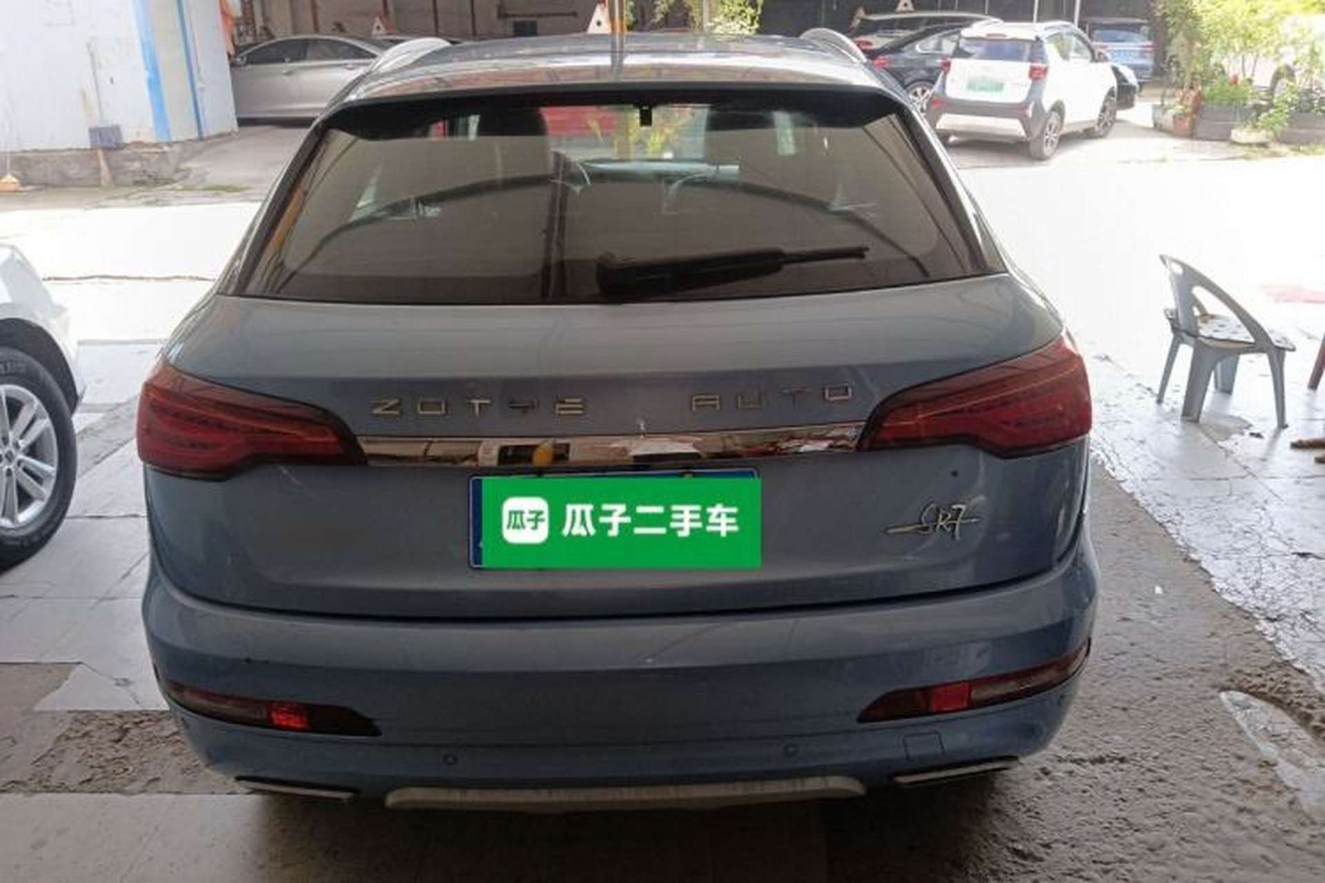 Used Zotye SR7 2016 1.5T CVT Cube Heart Edition China V Standard Rear