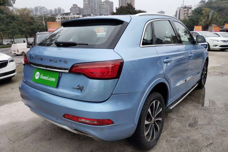 Used Zotye SR7 2016 1.5T CVT Cube Heart Edition China V Standard Rear Right 45 Deg