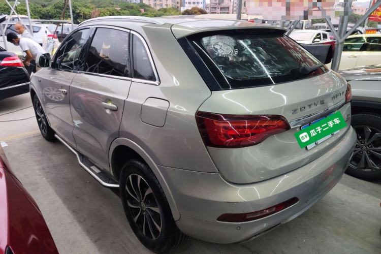Used Zotye SR7 2016 1.5T CVT Cube Heart Edition China V Standard Rear Left 45 Deg