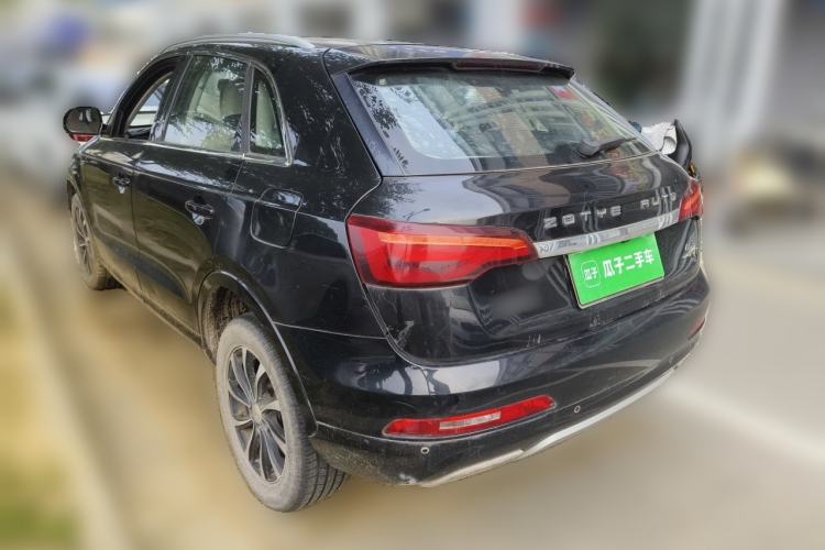 Used Zotye SR7 2016 1.5T CVT Cube Road Edition China V Standard Rear Left 45 Deg
