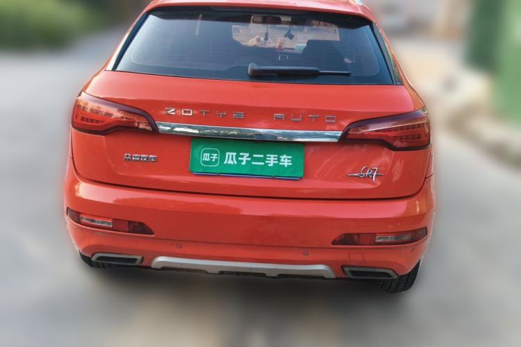Used Zotye SR7 2016 1.5T CVT Cube Heart Edition China IV Standard Rear