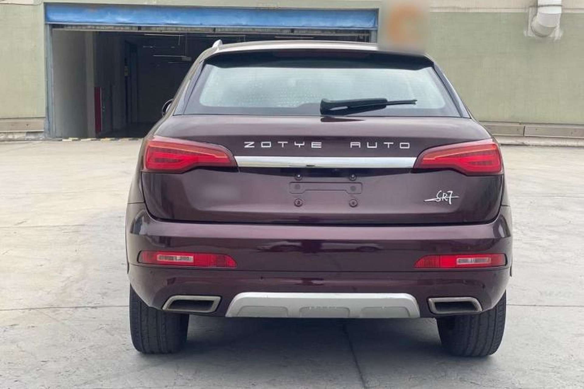 Used Zotye SR7 2016 1.5T CVT Cube Heart Edition China V Standard Exterior 4