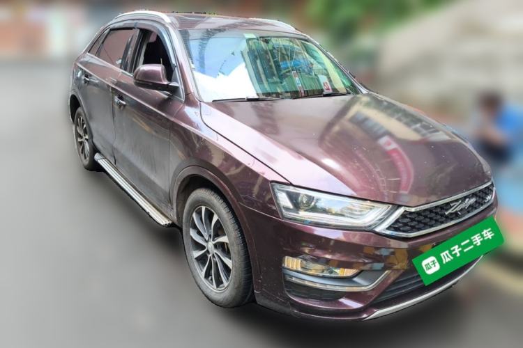 Used Zotye SR7 2016 1.5T CVT Cube Heart Edition China IV Standard Front Right 45 Deg