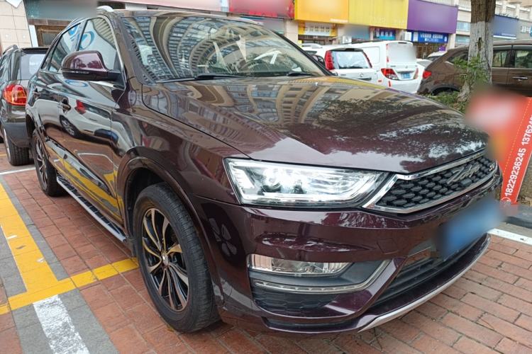 Used Zotye SR7 2016 1.5T Manual Cube Road Edition China V Standard Front Right 45 Deg