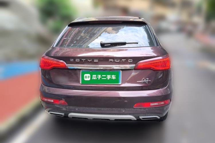 Used Zotye SR7 2016 1.5T CVT Cube Heart Edition China IV Standard Rear