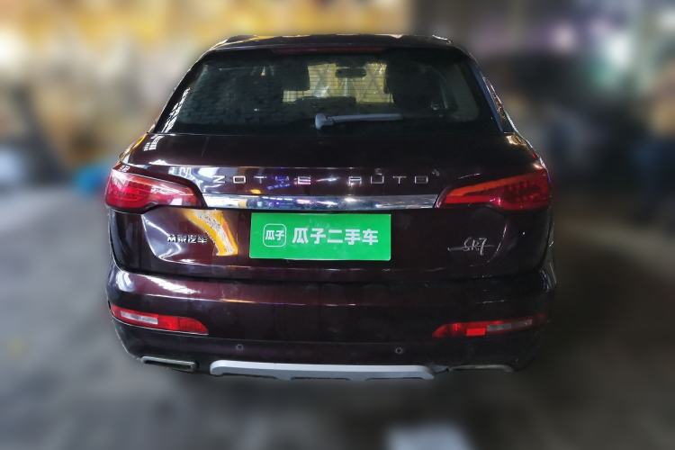 Used Zotye SR7 2016 1.5T Manual Cube Road Edition China V Standard Rear