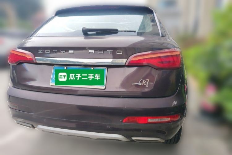 Used Zotye SR7 2016 1.5T CVT Cube Heart Edition China V Standard Rear