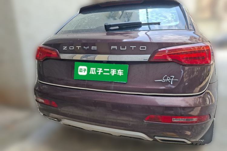 Used Zotye SR7 2016 1.5T Manual Cube Road Edition China V Standard Rear