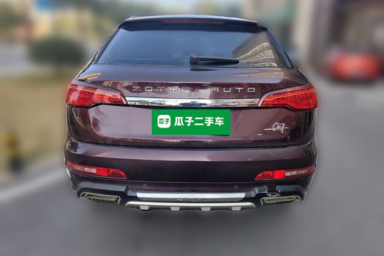 Used Zotye SR7 2016 1.5T Manual Cube Heart Edition China IV Standard Rear