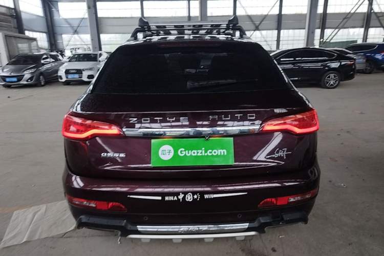 Used Zotye SR7 2016 1.5T CVT Cube Heart Edition China V Standard Rear