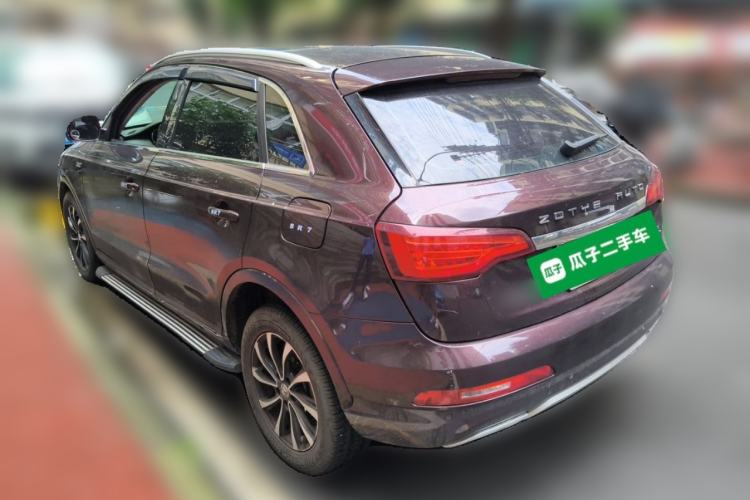 Used Zotye SR7 2016 1.5T CVT Cube Heart Edition China IV Standard Rear Left 45 Deg