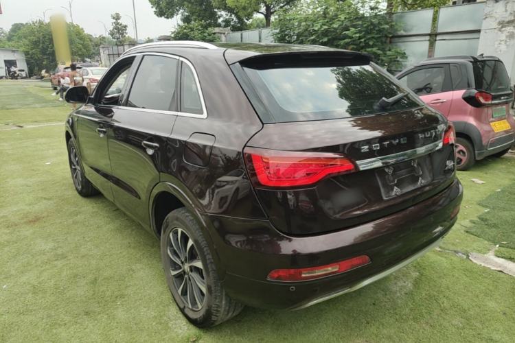 Used Zotye SR7 2016 1.5T Manual Cube Road Edition China V Standard Rear Left 45 Deg