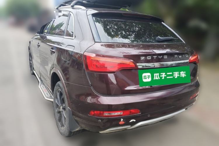 Used Zotye SR7 2016 1.5T Manual Cube Road Edition China V Standard Rear Left 45 Deg