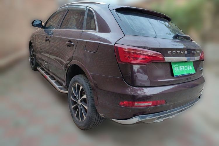 Used Zotye SR7 2016 1.5T CVT Cube Road Edition China V Standard Rear Left 45 Deg
