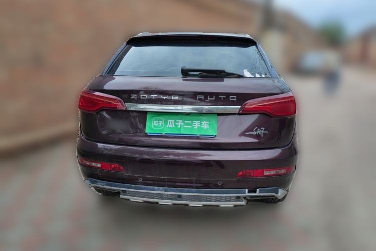Used Zotye SR7 2016 1.5T CVT Cube Road Edition China V Standard Rear