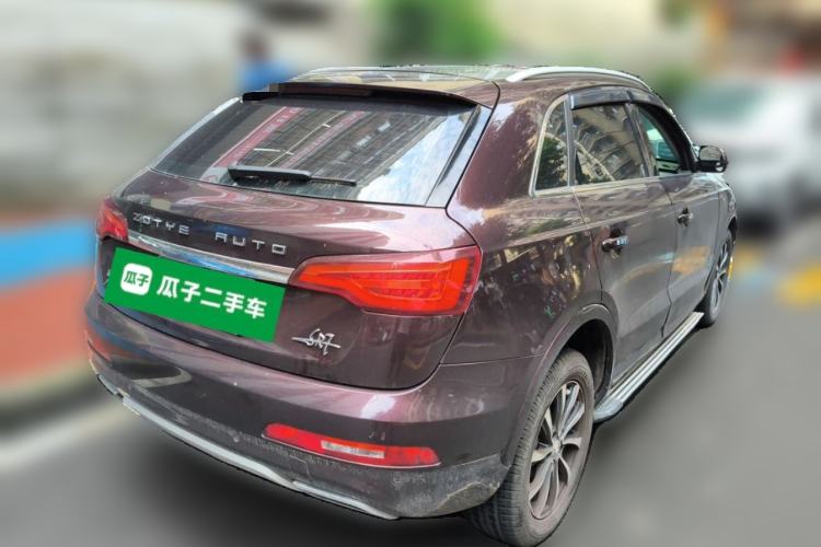 Used Zotye SR7 2016 1.5T CVT Cube Heart Edition China IV Standard Rear Right 45 Deg