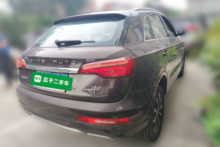 Used Zotye SR7 2016 1.5T CVT Cube Heart Edition China V Standard Rear Right 45 Deg