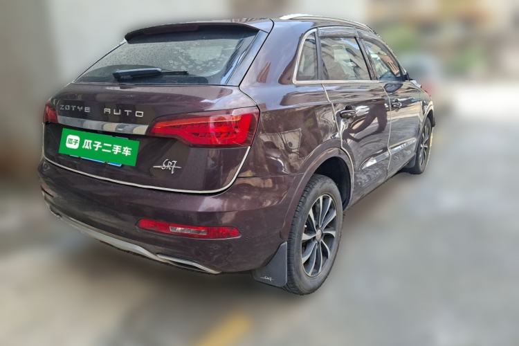 Used Zotye SR7 2016 1.5T Manual Cube Road Edition China V Standard Rear Right 45 Deg