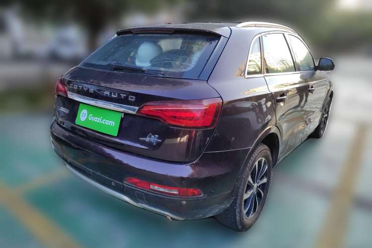 Used Zotye SR7 2016 1.5T CVT Cube Road Edition China V Standard Rear Right 45 Deg