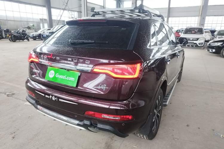 Used Zotye SR7 2016 1.5T CVT Cube Heart Edition China V Standard Rear Right 45 Deg