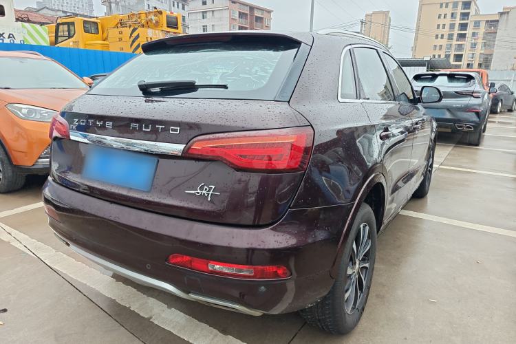 Used Zotye SR7 2016 1.5T CVT Cube Heart Edition China V Standard Rear Right 45 Deg
