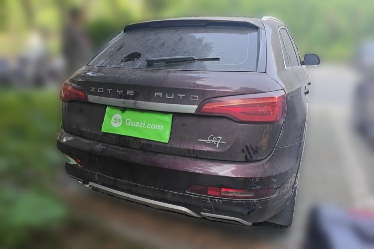 Used Zotye SR7 2016 1.5T Manual Cube Road Edition China V Standard Rear Right 45 Deg