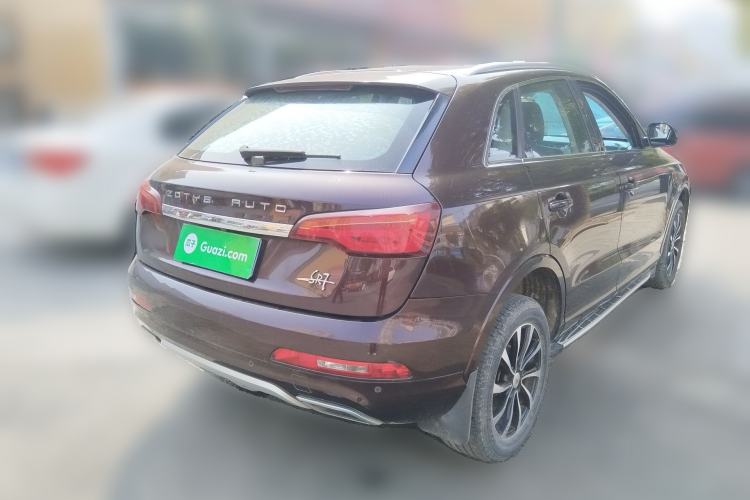 Used Zotye SR7 2016 1.5T Manual Cube Road Edition China V Standard Rear Right 45 Deg