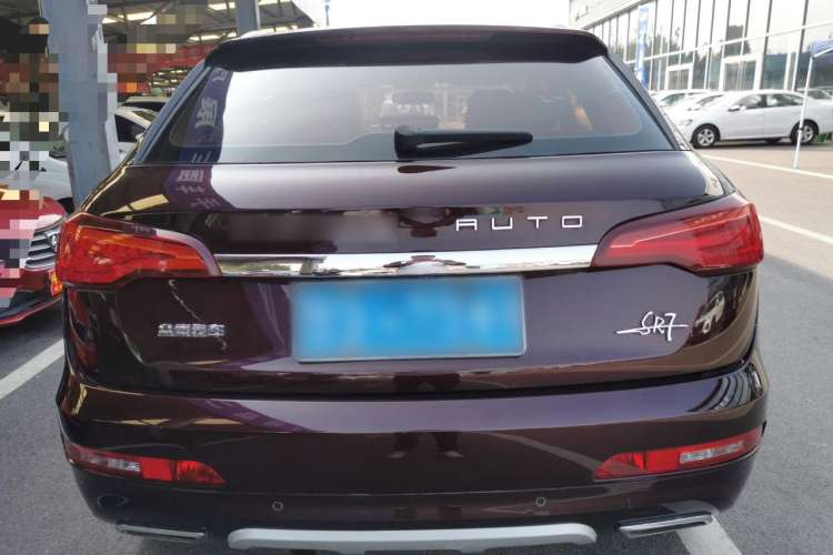 Used Zotye SR7 2016 1.5T CVT Cube Heart Edition China V Standard Rear