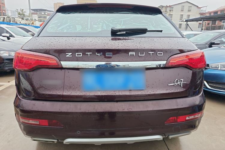 Used Zotye SR7 2016 1.5T CVT Cube Heart Edition China V Standard Rear