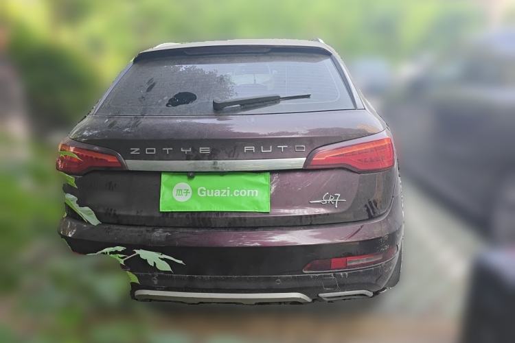Used Zotye SR7 2016 1.5T Manual Cube Road Edition China V Standard Rear