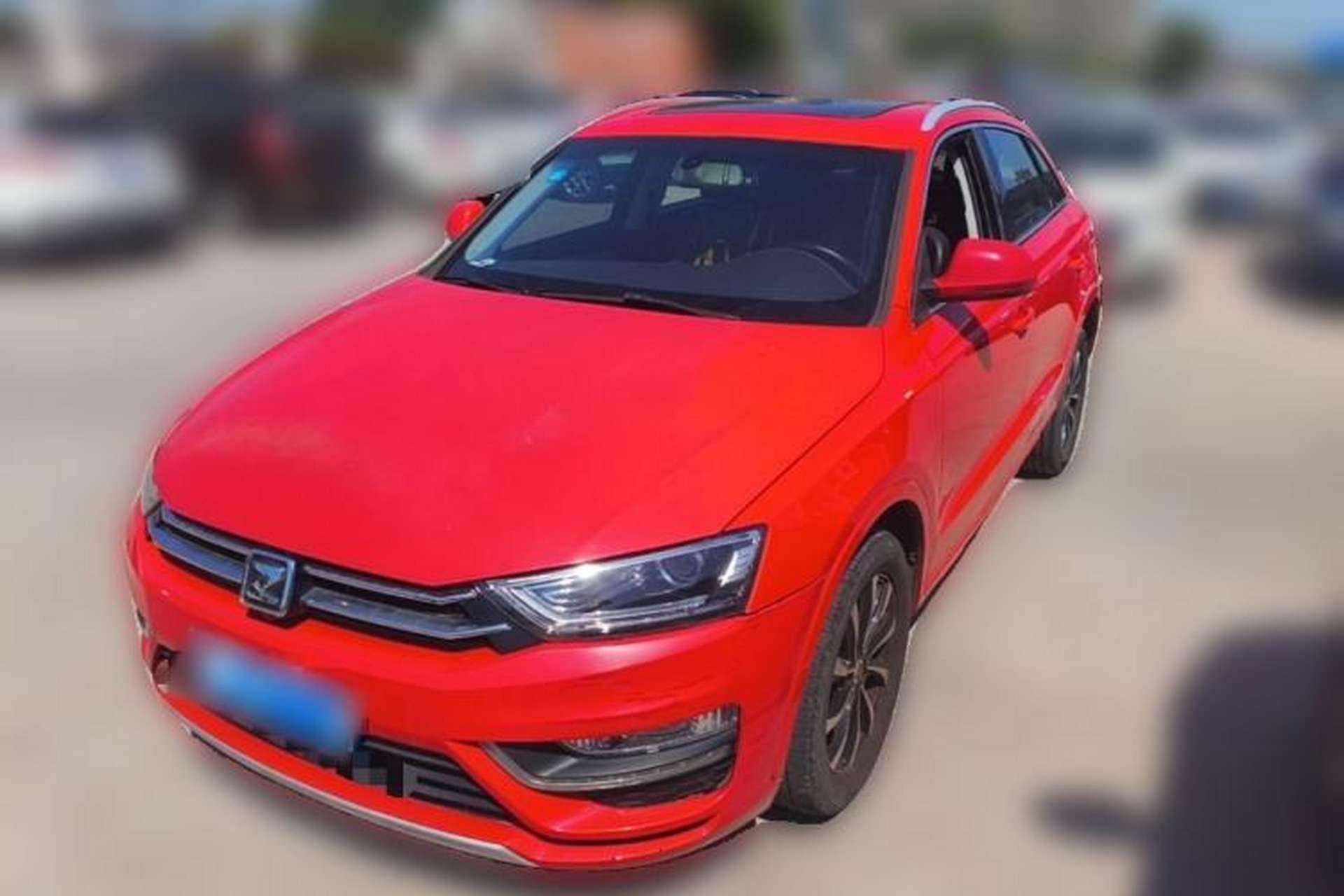 Used Zotye SR7 2016 1.5T Manual Cube Heart Edition China IV Standard Front Left 45 Deg